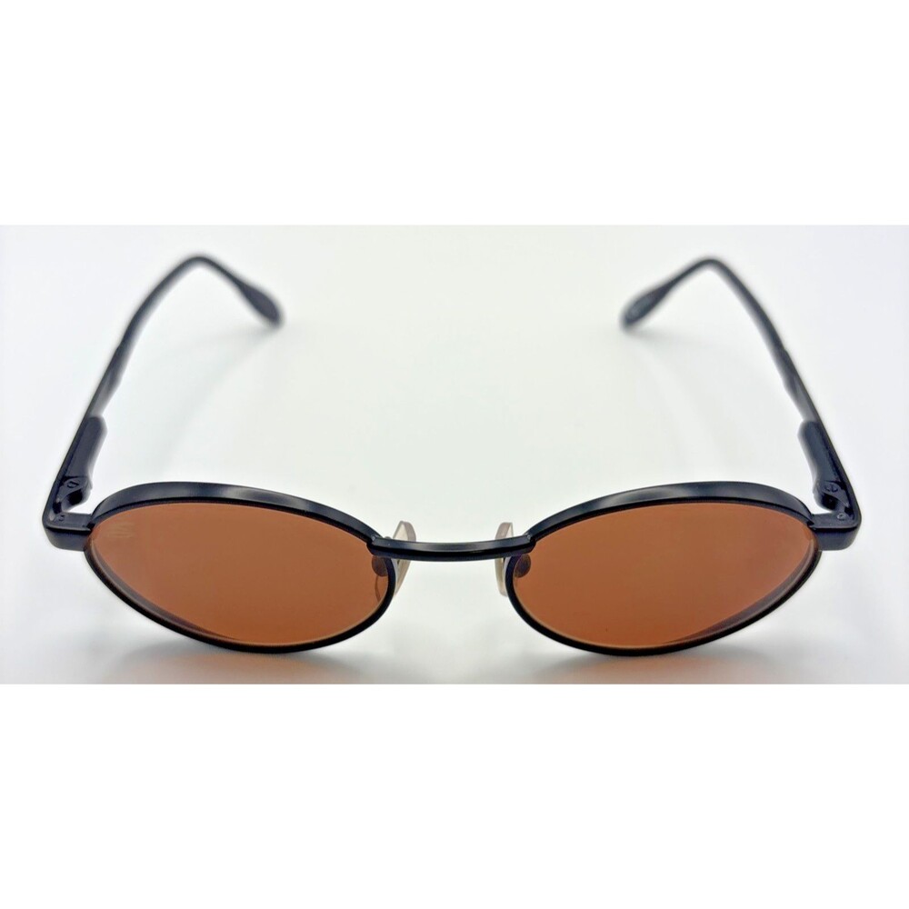 Vintage Serengeti 6411 Berkeley Drivers Sunglasses Matte Black Japan